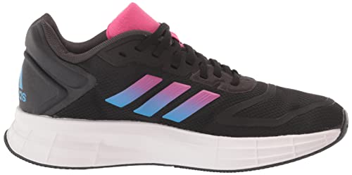 Image of adidas Women's Duramo 10 Running Shoe, Black /Pulse Blue /Team Real Magenta, 7.5