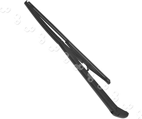 be in your mind Balais Bras et Lame Essuie-Glace Arrière Auto Kit Remplacement Compatible pour Fiat Panda 2004-2012