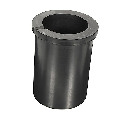 COHEALI Graphite Crucible Pot Melting Cup Excellent Acid Alkali Resistance for Gold