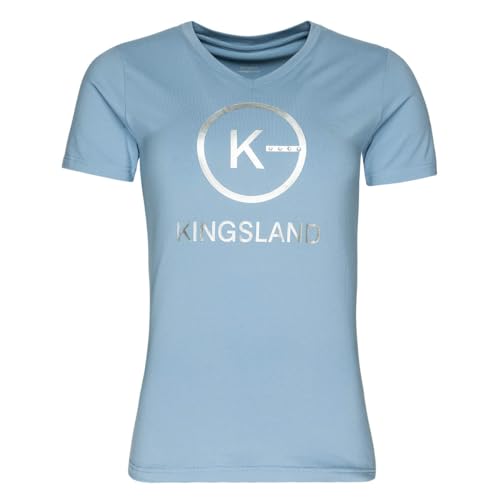 Chemise Kingsland KLHelena Bleu au design haut de gamme équestre