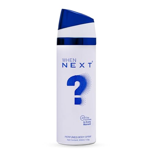 Image of Next Care WHEN Perfumed Body Spray for Men & Women | Long Lasting Unisex Deodorant Spray | Fresh & Energizing Fragrance | 200ml