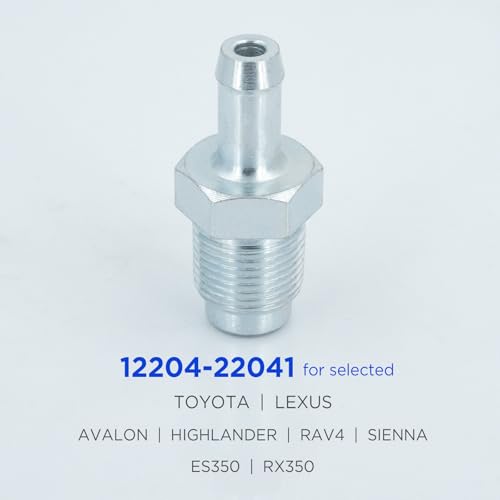 Image of PCV Valve 12204-31040 Valve Complete - Control, for Select Toyota Lexus Models as Highlander ES350, RX350, Avalon etc., PCV Valve Replacement Automotive Accessories by KeeRoarin, 1 Pack
