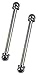 Emtek 94104 9/16" Diameter Steel Ball Tip Finial for Emtek 4" Hinges, Polished Chrome
