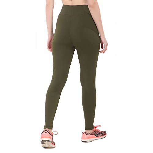 Image of Premium Jegging Ankle Length Women High Waisted Solid Stretchable Workout