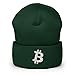 Hogue WS LLC Bitcoin Cryptocurrency Logo Hat (Embroidered Cuffed Beanie)
