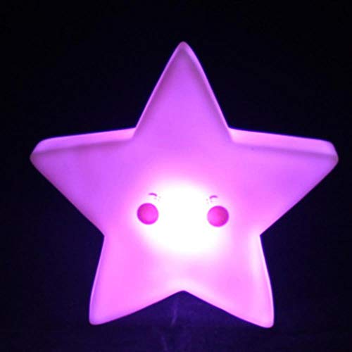 Veilleuse bébé et projecteur d'étoiles rose pour le rituel du coucher