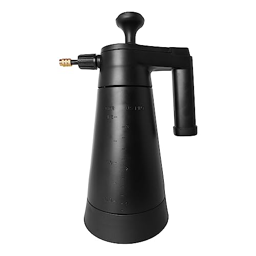 FLORA GUARD 0.4 Gallon Handheld Garden Pump Sprayer - Adjustable Nozzle, Pressure Pump, Safety Valve, Pressure Water Spray Bottle Ideal for Watering, Fertilizing, and Other Cleaning Solutions (1.5L)