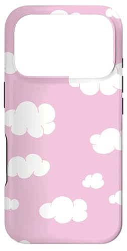 Clouds Pastel core Clothing Kawaii Japanese Style Pastel X}zP[X iPhone 17 Pro p