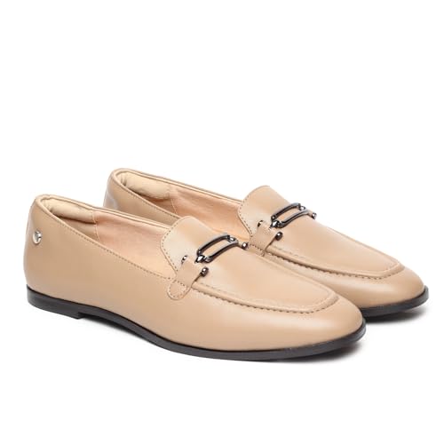 Image of YOHO Bliss Loafers for Women | Comfortable & Stylish Bellies | Fashion Moccasins with Footpharma Footbed | Slip-on for Casual & Formal Wear | 001