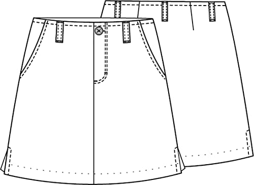 Classroom School Uniforms Adult Stretch Fly Front Scooter 55644, 21/22, Khaki3