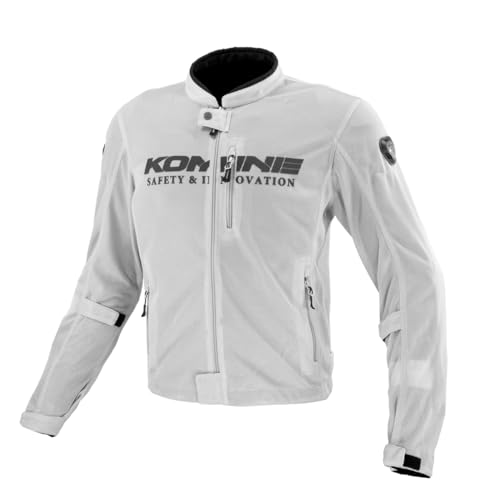 Amazon | [KOMINE] バイク用ジャケット 07-171 メンズ KOMINE Silver L