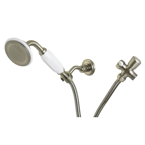 Kit de Ducha Manual Kingston Brass KX1068BD Níquel Cepillado