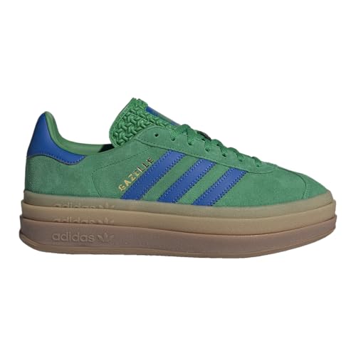 adidas Orininals Gazelle Bold - Women's (IE1370, Green/Blue) Size 9.5