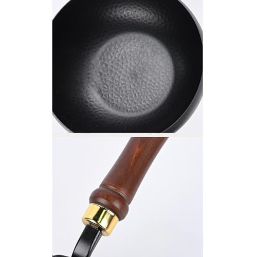 Wok antiadherente con gancho para colgar sin recubrimiento miniatura 4