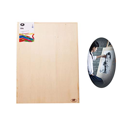 18" X 24" Wood Drawing Board, Art Painting Panel Portable 4K Sketch Boards Fit For A2 Sized Paper #TOP3