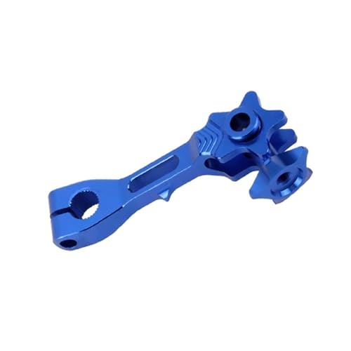 Balancín De Freno Trasero Aluminio CNC, Palanca Ajuste Tensión, Para Motocross, Todoterreno Y Carreras Disco freno(Blue)