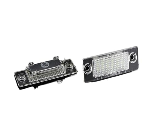 Luces LED para matrícula de coche de 12V compatibles con VW Touran, Golf y Caddy