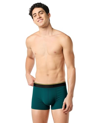Image of Bummer Printed Micro Modal Trunks Underwear for Men - Ultra Soft & Breathable, 3 Times Softer Than Cotton, Anti-Bacterial, Stretchable for Ultimate Comfort & Style, Pack of 1 (A Shark Tank Product)