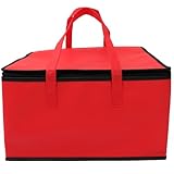 UTHCLO Isolierte Aluminiumfolie tasche Thermotasche mit Griff Wärmedämmende Pizzatasche...