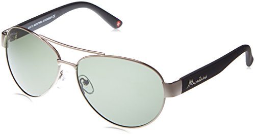 Preisvergleich Produktbild Montana Eyewear Sunoptic MP97A Sonnenbrille in hell gunmetall, inklusive Etui