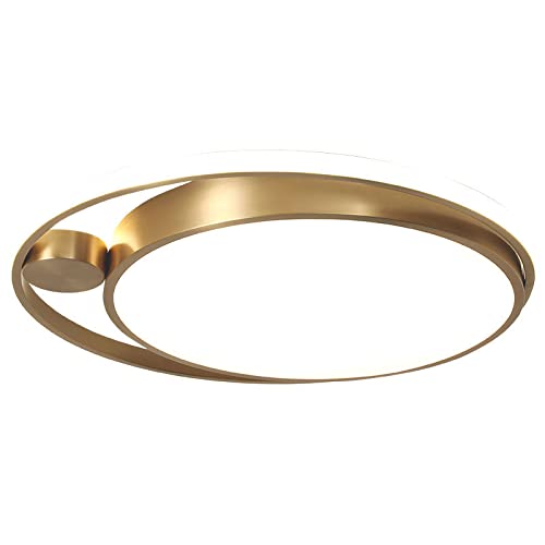 Plafonnier LED de 65W au design rond ultra-mince pour une finition haut de gamme