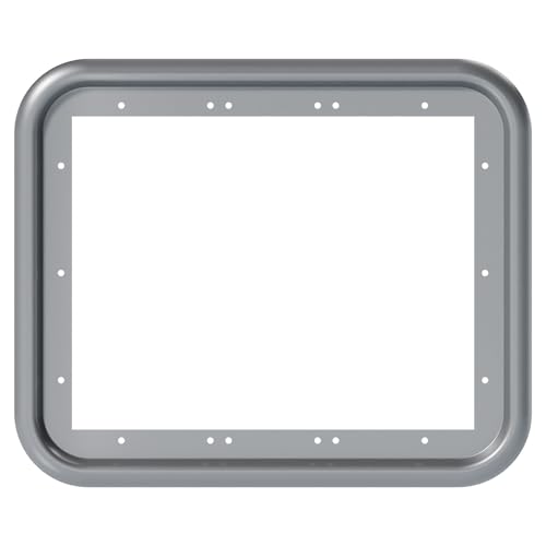 Image of FOGATTI RV Water Heater Door Trim Ring. Only for FOGATTI 15 inch x 18 inch Water Heater Door, Gray