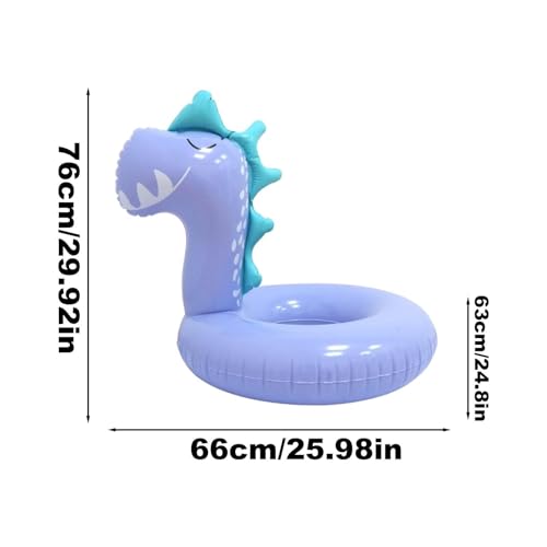 Flotador inflable para bebés con diseño de dinosaurio para piscina infantil 3