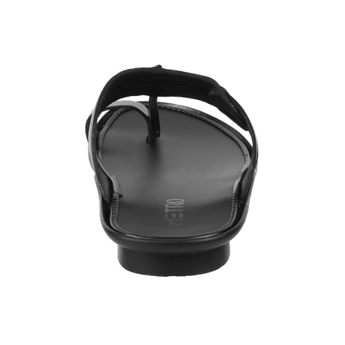 Image of Metro Men Synthetic Leather Chappal
