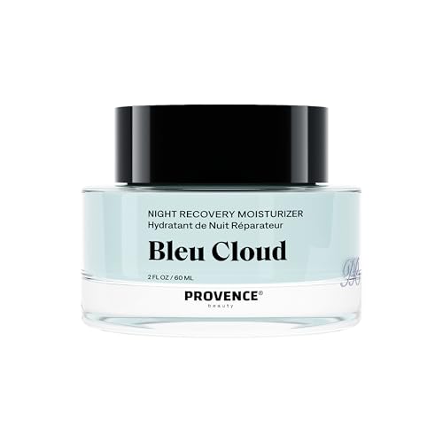 Provence Beauty Deep Bleu Cloud Night Moisturizer – Hydrating Night Moisturizer for Face – Nighttime Moisturizer for Face Cream