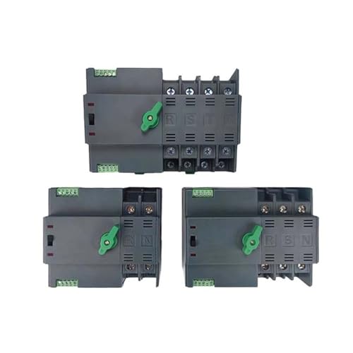 Interruptor de transferencia automática contra cortes de luz selector de energía 2P 63A 2