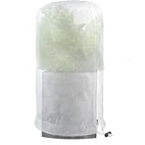 冬の植物カバー凍結保護、大型冬の凍結植物保護カバー-耐久性のある雪の霜カバー、果樹/鉢植え植物/低木を保護します