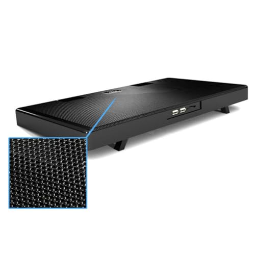 Support ordinateur portable ventilé robuste en métal avec câble USB - 6