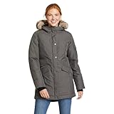 Eddie Bauer Women's Superior 3.0 Down Parka, Dk Charcoal Htr, Small