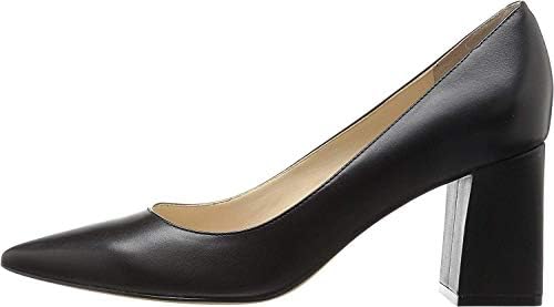 Marc Fisher LTD Women's Zala Pump, Black Leather 001, 9 | Image 1