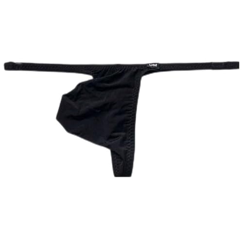 COMLIFE Men's Sexy Big Pouch Briefs Playful Semi-transparent Ice Silk Underwear3