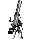 Bresser Teleskop Space Explorer für Einsteiger und Fortgeschrittene, 90/900-Refraktor mit Smartphone-Kamera-Adapter, Montierung, Stativ und Zubehör schwarz/grau