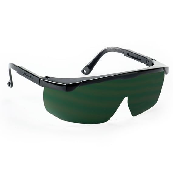 Gafas oscuras Spacer One con ocular DIN5 para soldadura