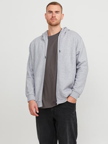 JACK & JONES Male Kapuzenjacke Einfarbig Kapuzenjacke – Bild 5