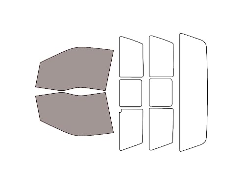 Avery Dennison NR Nano Ceramic IR Window Tint Kit Compatible with Ford F-150 2015-2020 (2 Door Regular Cab) - Front Precut Kit - 50%