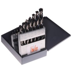 Juego de Brocas de Taladro Fractional Jobber 15 Piezas