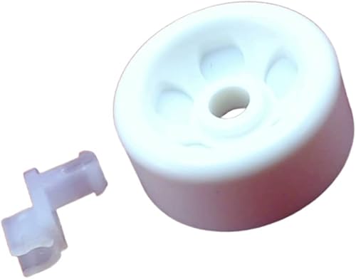 Miniatura 3 de WD12X271 Dishwasher Rack Roller Replaces for GE Hotpoint AP2039084 WD12X440 2493 AH259136 DW113 DW604 EA259136 PS259136 WD12X0271, 2 Pack