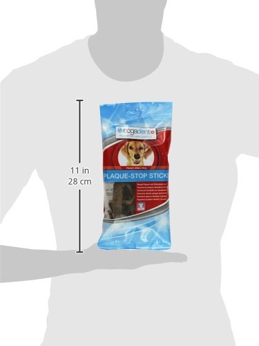 bogar, Bogadent Plaque-Stop Sticks, Zahnpflege für Hunde, Hundezubehör für mittelgroße Hunde, Dental Sticks Hund, Hundesnack mit Algen, Fisch, Fleisch, Früchten und Mineralien, 100 g