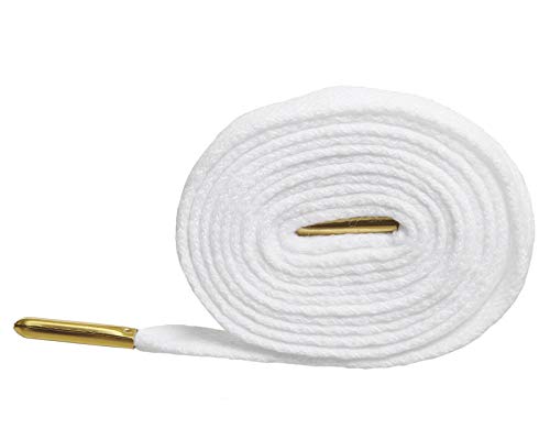 Mr Lacy Flatties Metal Tips - Cordones para zapatos (121-130 cm), multicolor