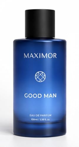 Image of Maximor Good Man Perfume for Men | Eau de Parfum 100ml | Long Lasting 12+ Hours | Rose Coffee Oud Amber Fragrance | Strong Luxury Scent for Office Party Daily Use