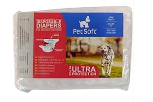 BohoBark Disposable Male Wrap Dog Diaper,10Pcs,Medium Size (B0CD417KZL) Amazon Price History, Amazon Price Tracker