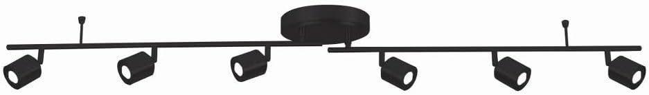Core Fixed Rail LED 40W 4000Lm 120V - Black - Black Steel Shade