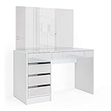 Vicco Tocador Sherry, Blanco, 120 cm