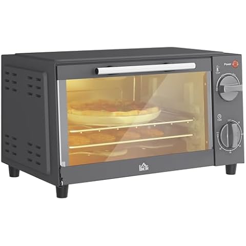 HOMCOM 9L Countertop Electric Grill Oven Cover
