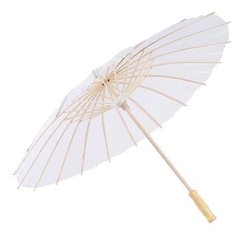 Veemoon 1 Pieza Paraguas Dibujado a Mano Para Papel Parasols Aceitado Fiesta Paraguas En Bricolaje Paraguas Artesanal Paraguas Para Madera