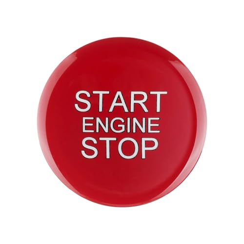 Couvercle du bouton de démarrage pour Alfa Romeo Giulia protection rouge
